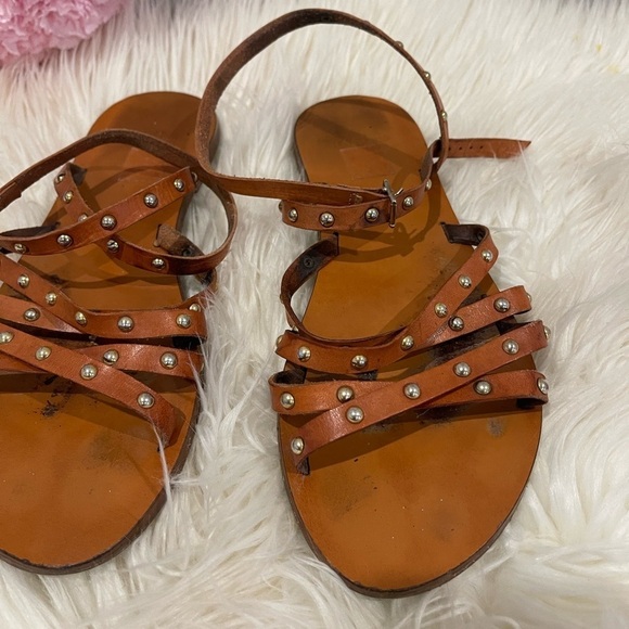 J.Crew Gianna Double Crop Sandals Size 8 - Picture 2 of 8